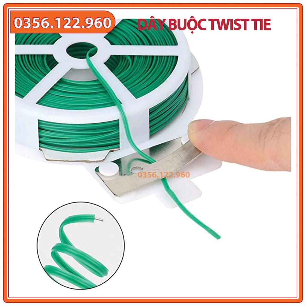 Combo 3 Cuộn dây buộc đồ đa năng Twist Tie, 50m - Dễ dàng sử dụng mọi lúc mọi nơi