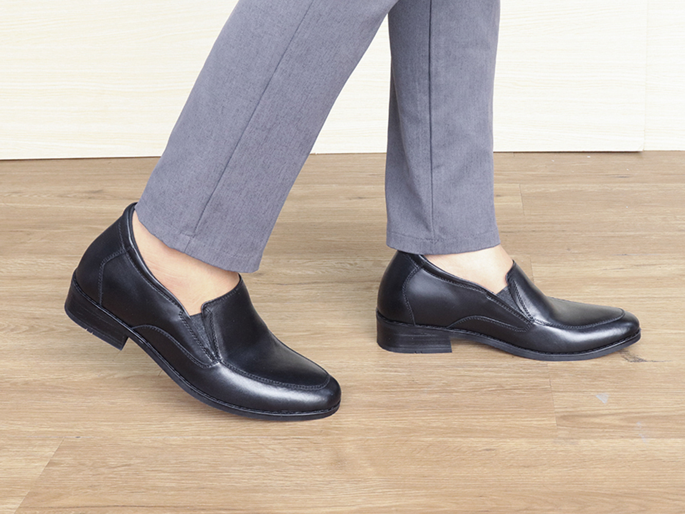GIÀY TĂNG CHIỀU CAO GIÀY CAO DÀNH CHO NAM GIỚI T&TRA S1017 TRƠN - CAO 8CM GIÀY ĐỘN NAM CAO VƯỢT TRỘI