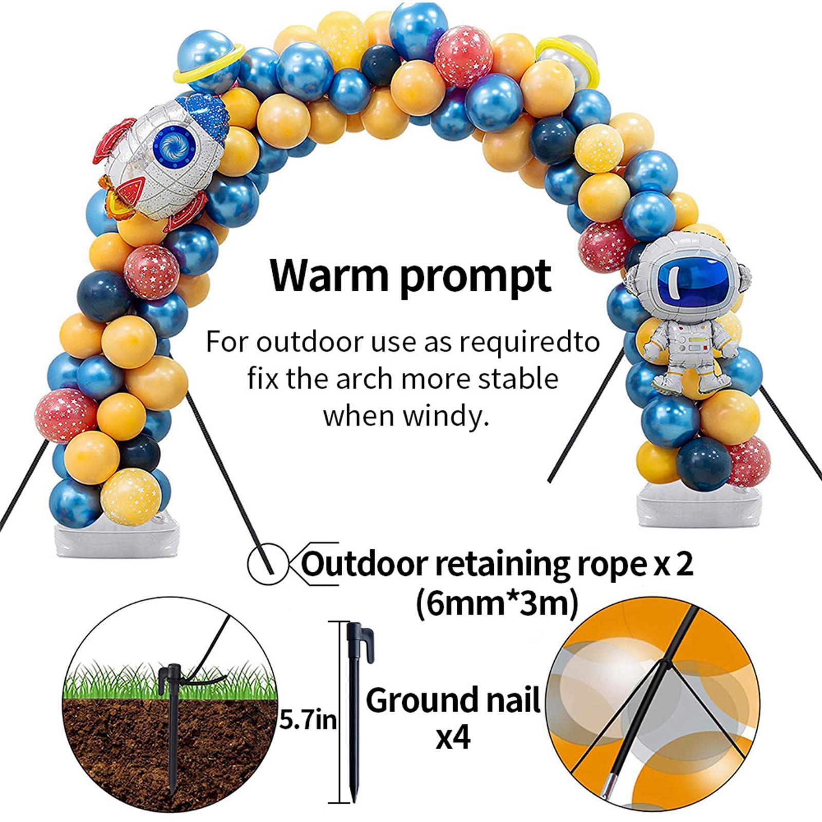 Decorative Balloon Arch Set Adjustable Balloon Garland Arch with Basement