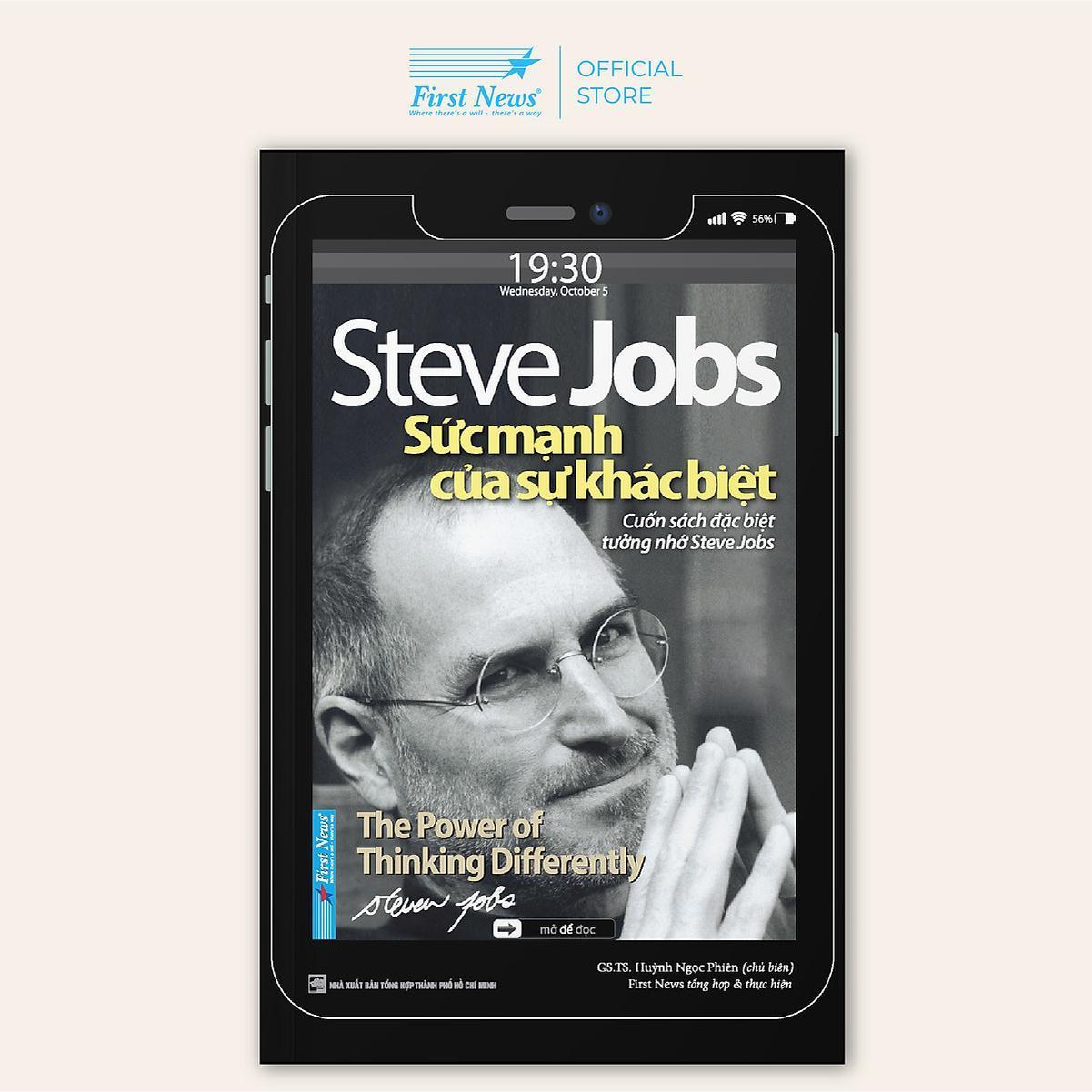 Sách - Steve Jobs - Sức Mạnh Của Sự Khác Biệt