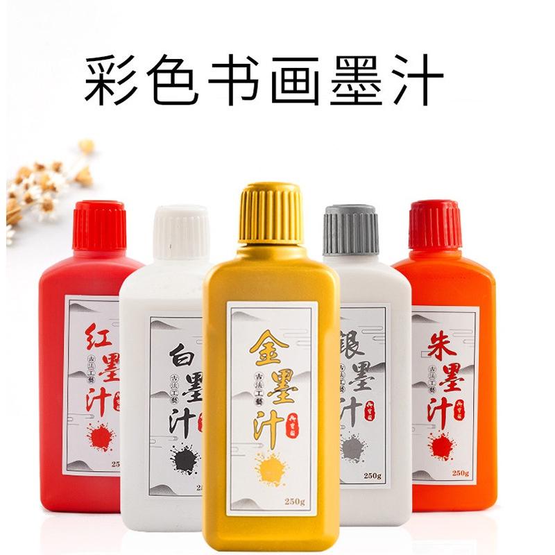Mực Màu - Mực Đỏ, Mực Vàng,Mực Bạc