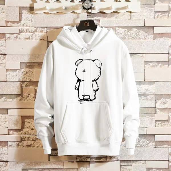 Áo Hoodie nỉ ngoại gấu rỗng đủ màu