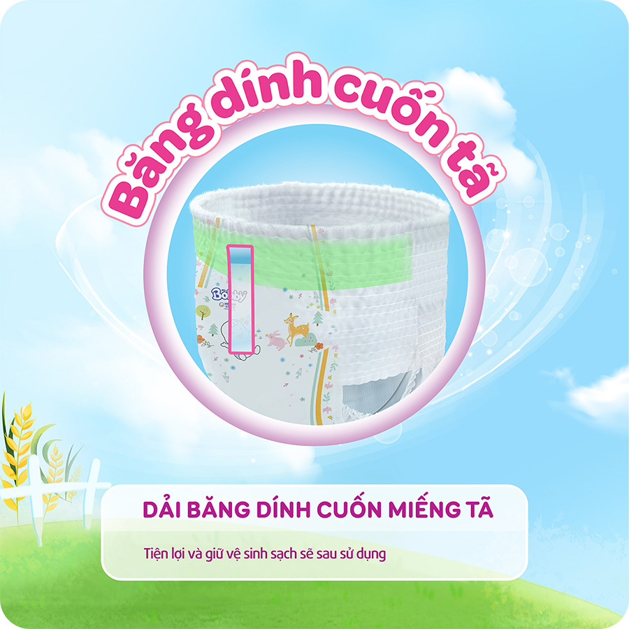 [MỚI] Tã/bỉm quần Bobby Lõi nén thần kỳ 3mm Jumbo