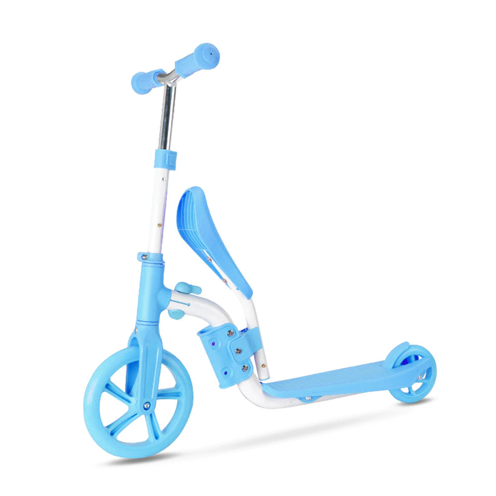 Xe Trượt Scooter 2 trong 1 cho bé - Có thể chuyển đổi sang xe thăng bằng, xe chòi chân