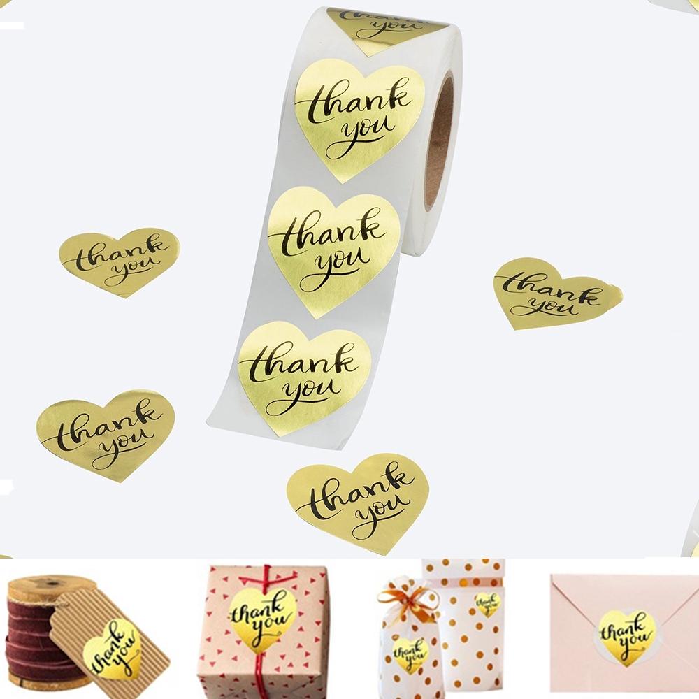 Set 500 giấy dán hộp bánh thủ công trang trí dành cho tiệc tùng