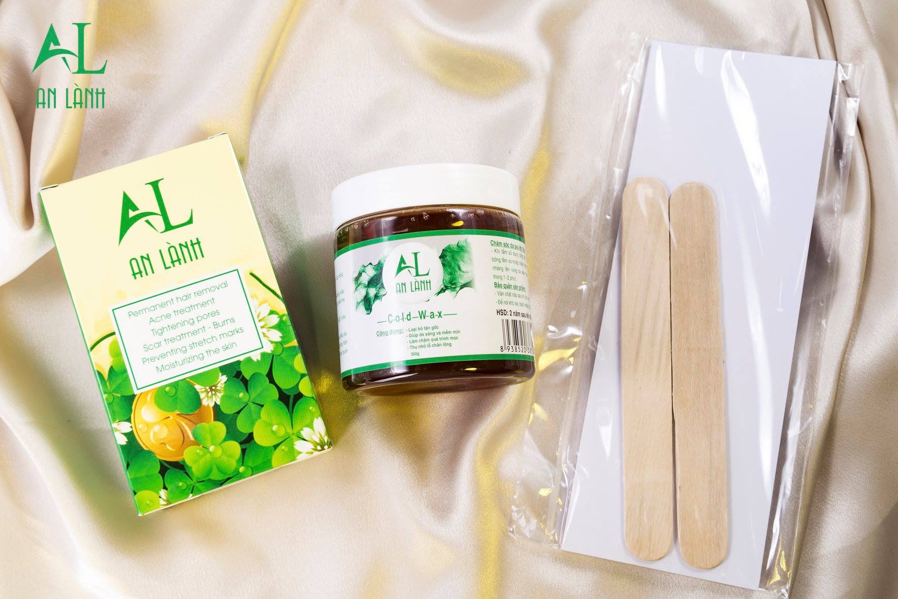 Combo triệt lông Wax + Mỡ Trăn An Lành ( Tặng bộ dụng cụ wax)