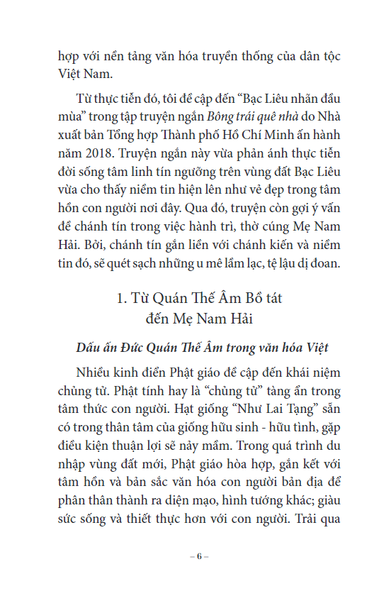 Sách Phật Tính Dân Gian Nam Bộ - Đôi Điều Suy Ngẫm