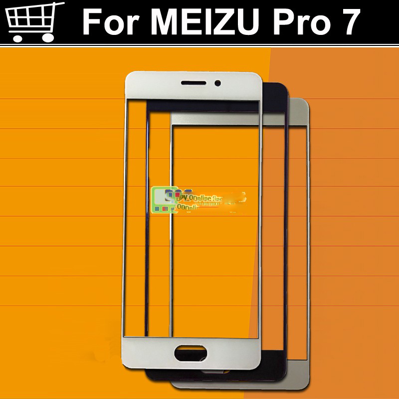 Mặt kính dành cho ép kính điện thoại meizu pro 7 màu trắng