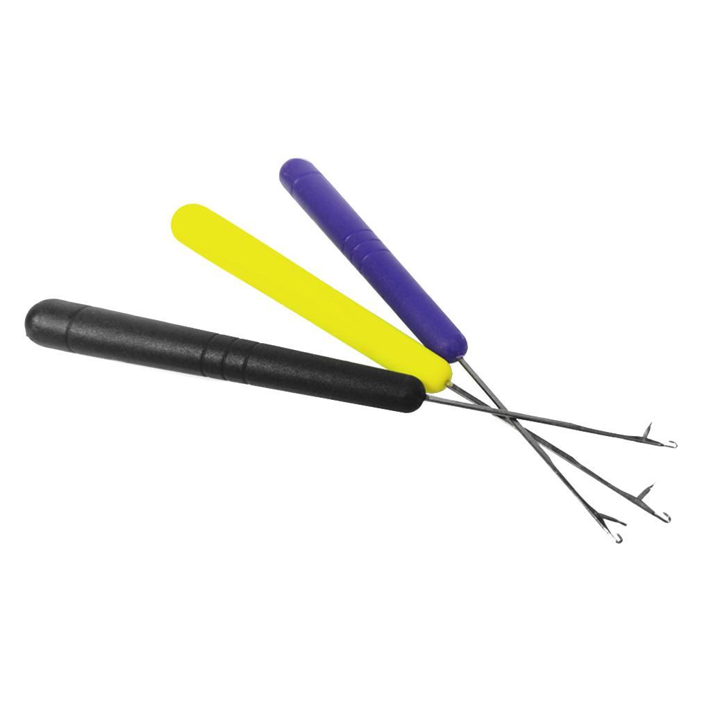 2-7pack Baiting & Splicing Needle Fishing Bait Hook Needle Rigs Baiting Tool