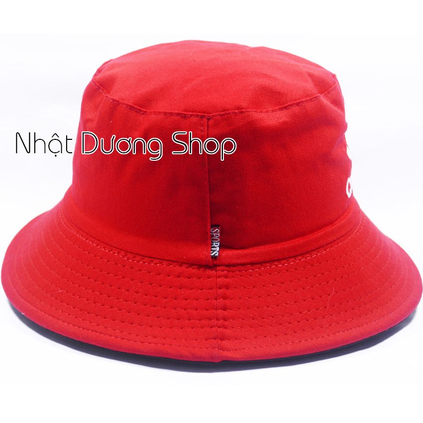 Nón BUCKET thêu Chữ 2 mặt độc đáo thích hợp cho cả nam và nữ với thiết kế sang trọng tinh tế