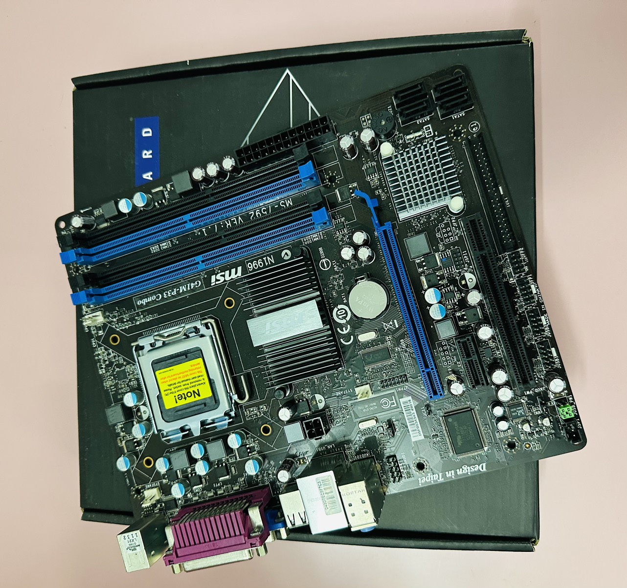 Bo Mạch Chủ (Mainboard) MSI G41/DDR3 - HÀNG CHÍNH HÃNG