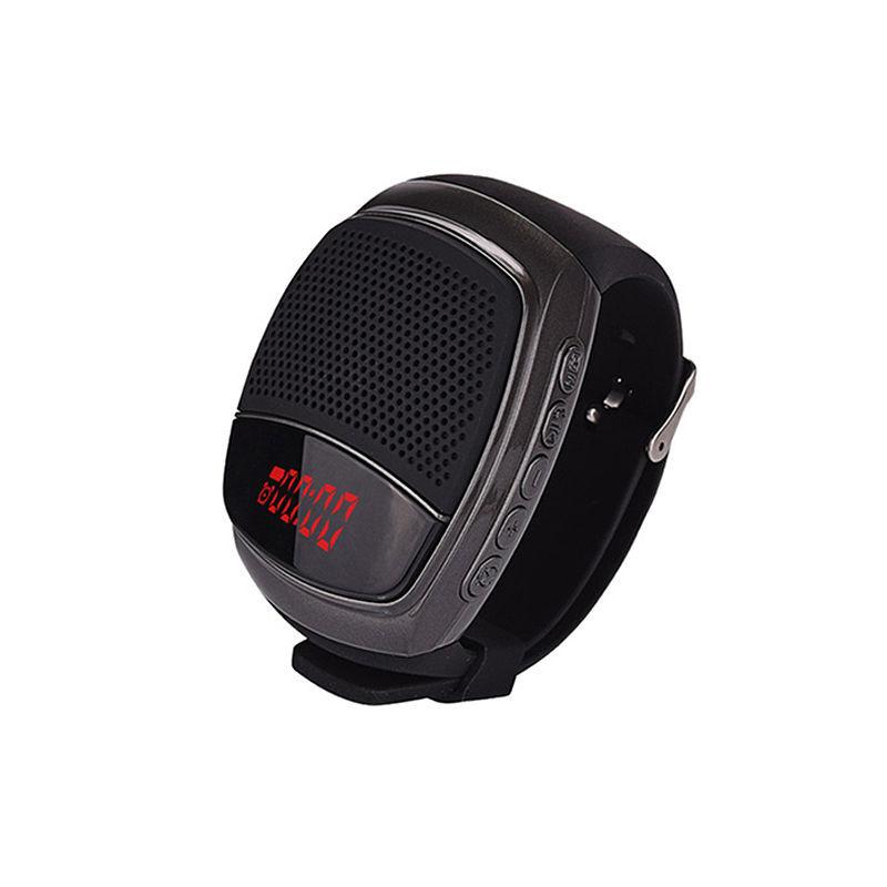 Đồng hồ Loa Bluetooth có micrô, hộp đài FM Sport Run Ride Yoga Music, Gậy chụp ảnh tự sướng từ xa cho điện thoại thông minh, Hỗ trợ thẻ TF Màu sắc: có đồng hồ báo thức