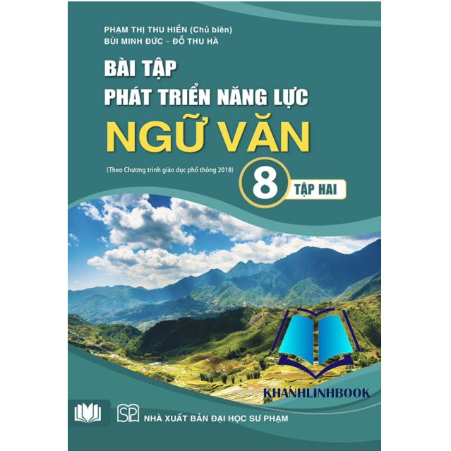 Sách - Bài tập phát triển năng lực Ngữ Văn 8 - tập 2 ( cánh diều )