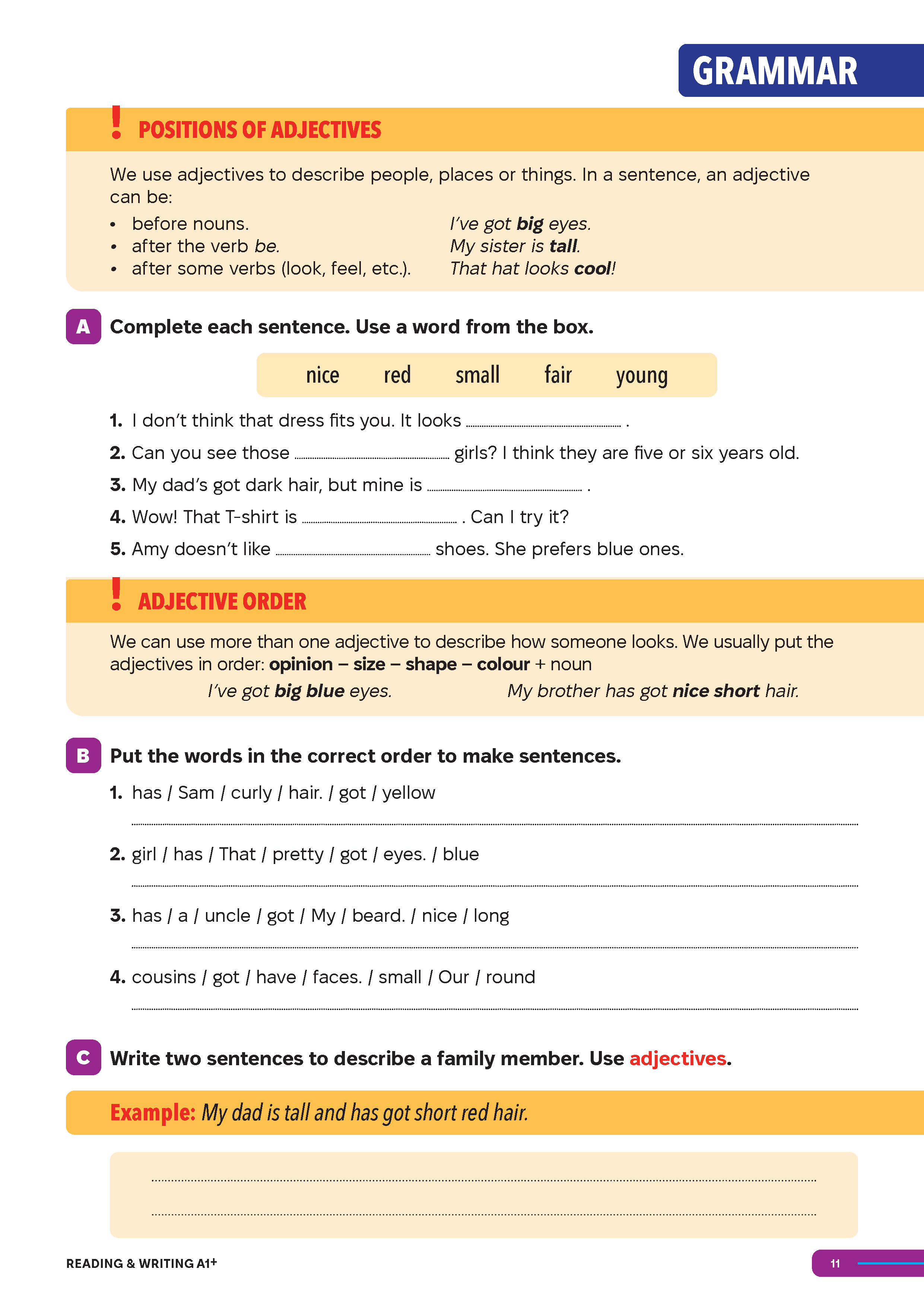 Sách - Dtpbooks - Smooth Skills Reading &amp; Writing A1+