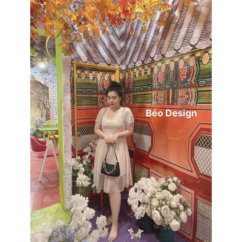 váy ren lưới bigsize 55-90kg