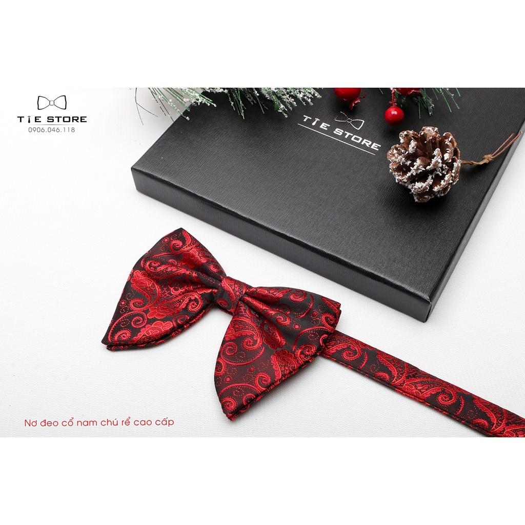 NHIỀU MẪU Nơ Đeo Cổ Nam Chú Rể Cánh Dài, Nơ Nam Đẹp, Nơ MC Ca Sỹ - Full box