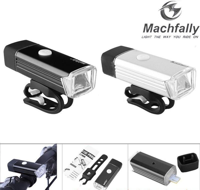 Combo đèn pha siêu sáng cho xe đạp + đèn led hậu