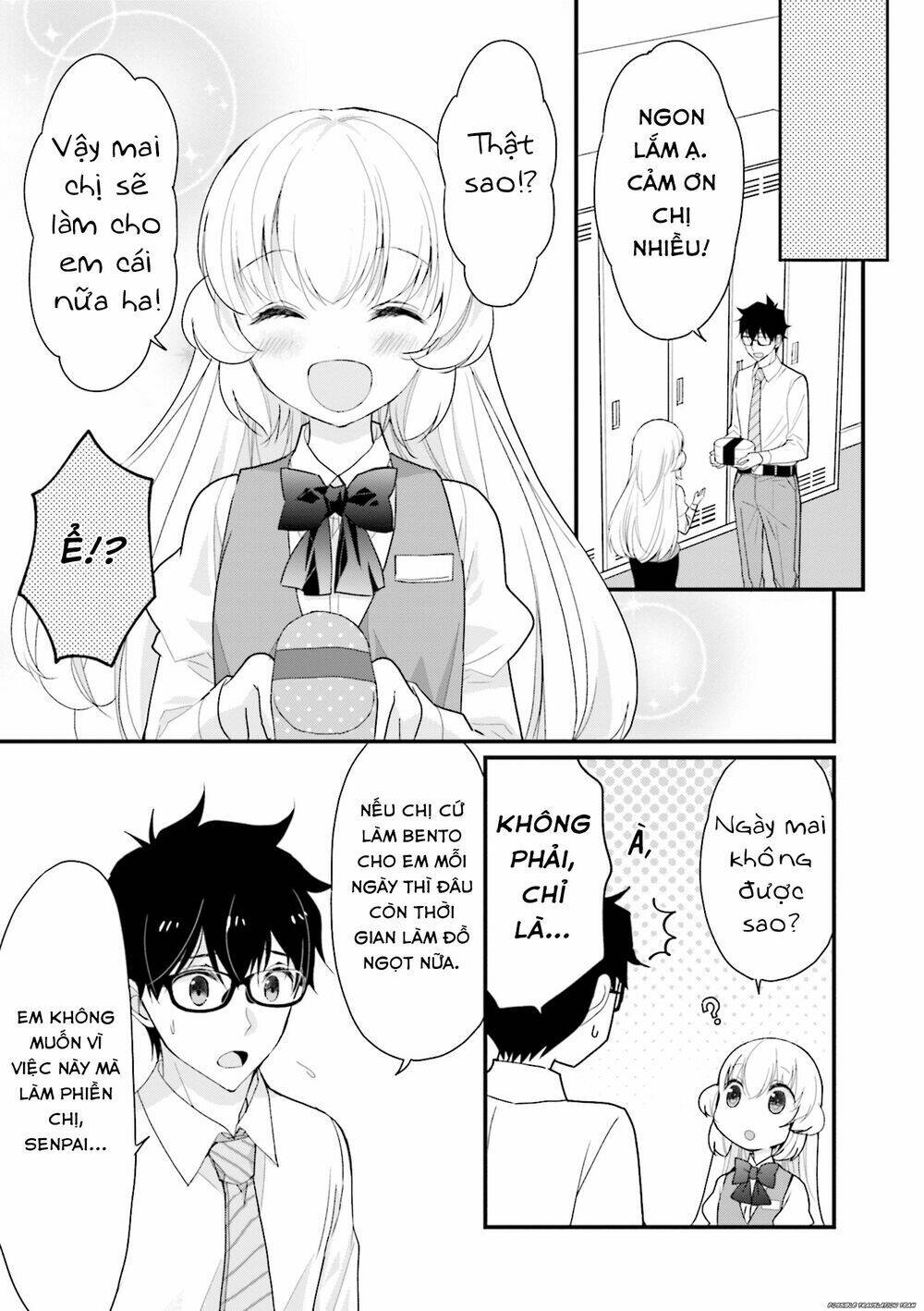 senpai kiêm bạn gái nhỏ nhắn của tôi rất dễ thương chapter 1 17