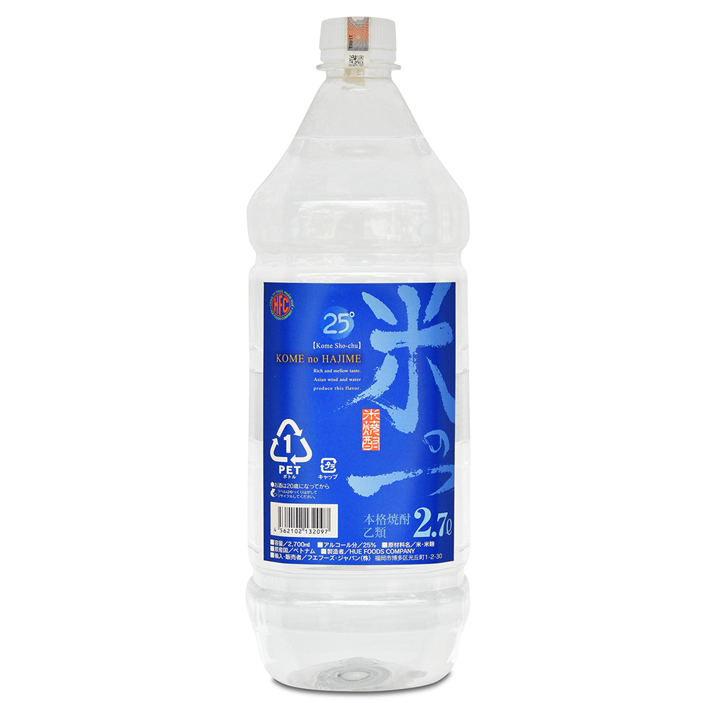 Rượu Shochu Kome no Hajime 2700ml 25%