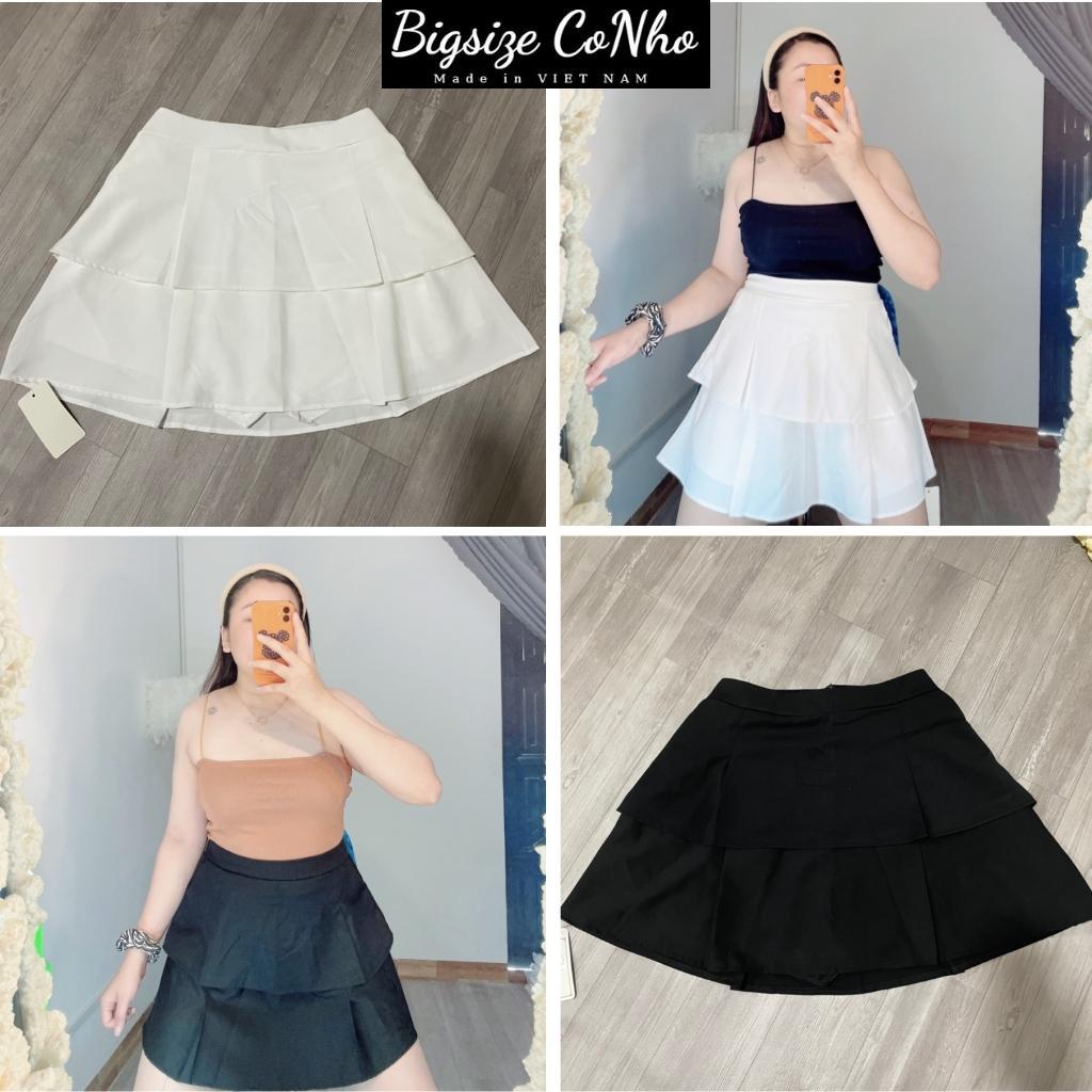 Chân váy bigsize, Chân váy xếp ly bigsize CV9