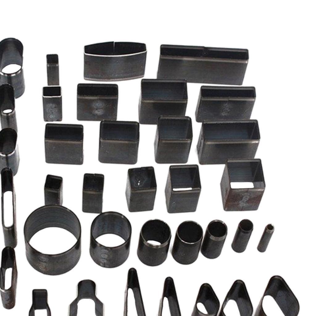 Leather Craft DIY Tool 39 Shape Style Hole Hollow Cutter Punch Handmade Kit