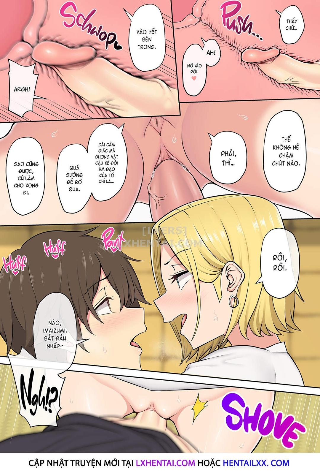 imaizumi đưa cả bầy gyaru về nhà mình chapter 2 20