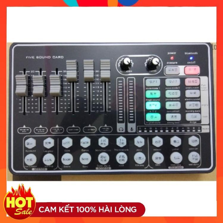 Sound Card H9 Hàng Loại 1 . Chuyên Hát Thu Âm , Livestream , Karaoke . Tích Hợp Chế Độ Autotune , Gỉa Giọng