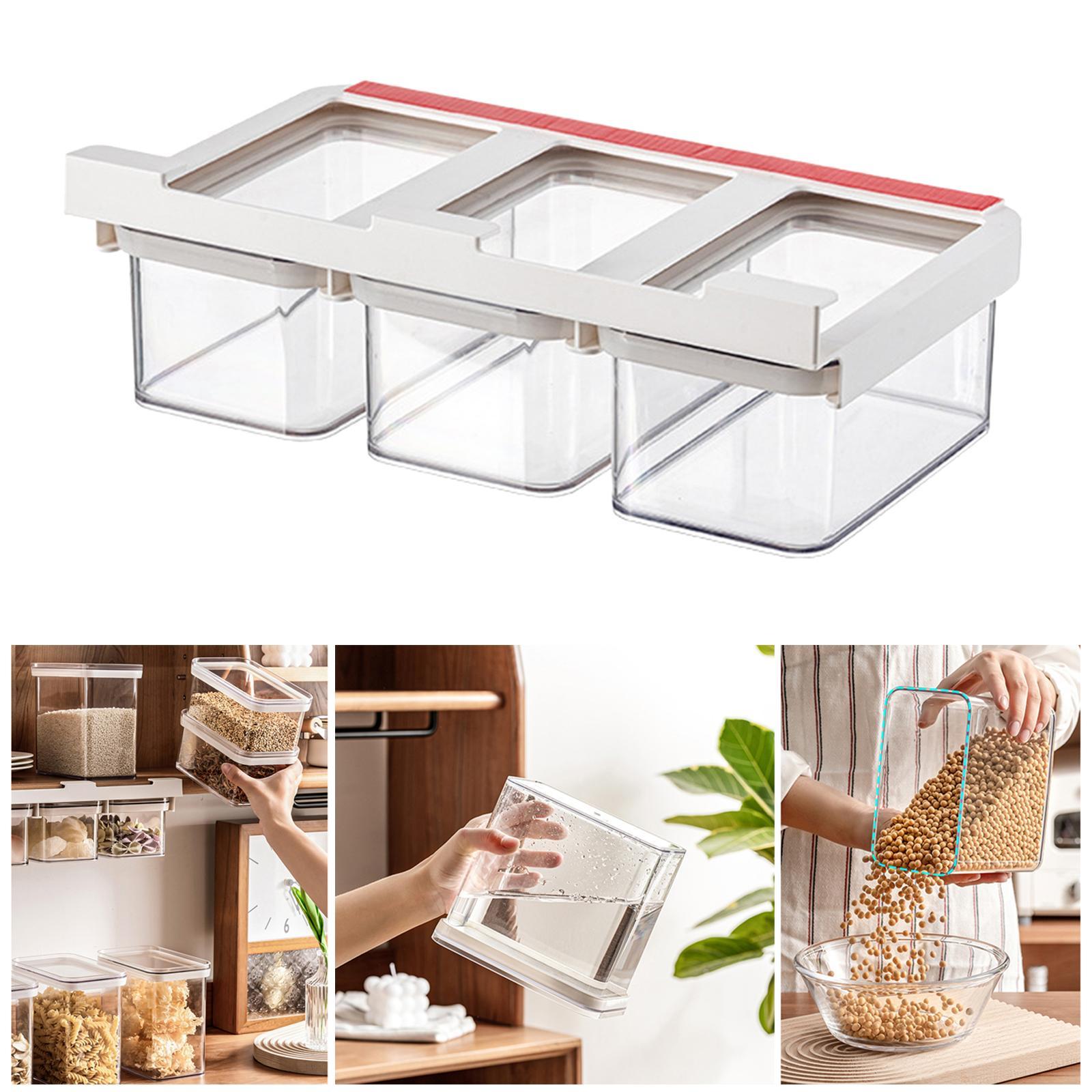 Food Storage Container Kitchen Food Canisters for Cereal Nuts Snack