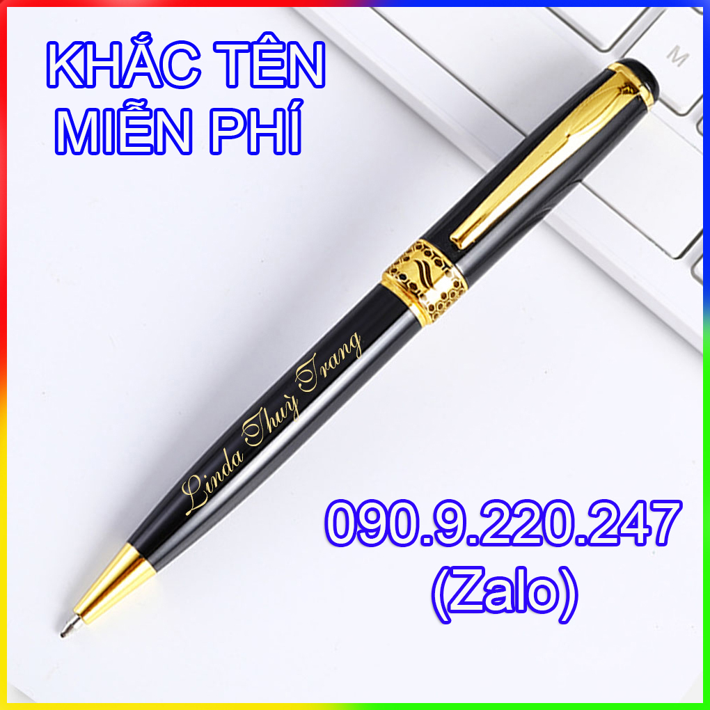 (Gift) Bút ký khắc tên cao cấp thép nguyên khối LC002,  sơn tĩnh cao cấp dành cho doanh nhân