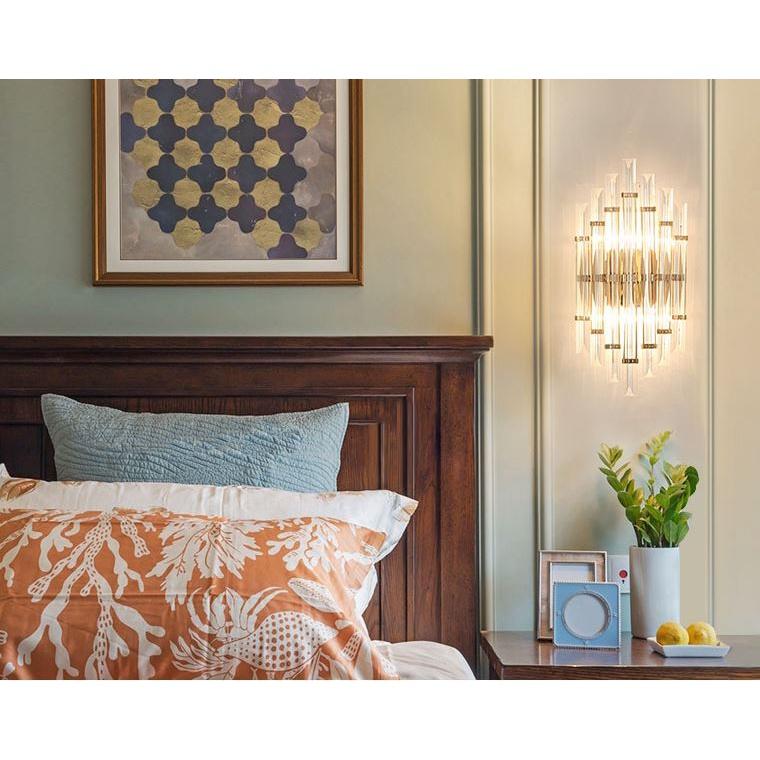 Đèn tường ZOSEN pha lê phong cách Bắc Âu sang trọng trang trí nhà cửa cao cấp - kèm bóng LED chuyên dụng.