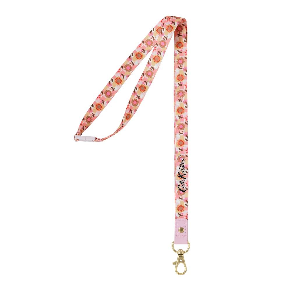 Cath Kidston - Dây đeo/Lanyard - Retro Ditsy Lanyard - Yellow -1049695