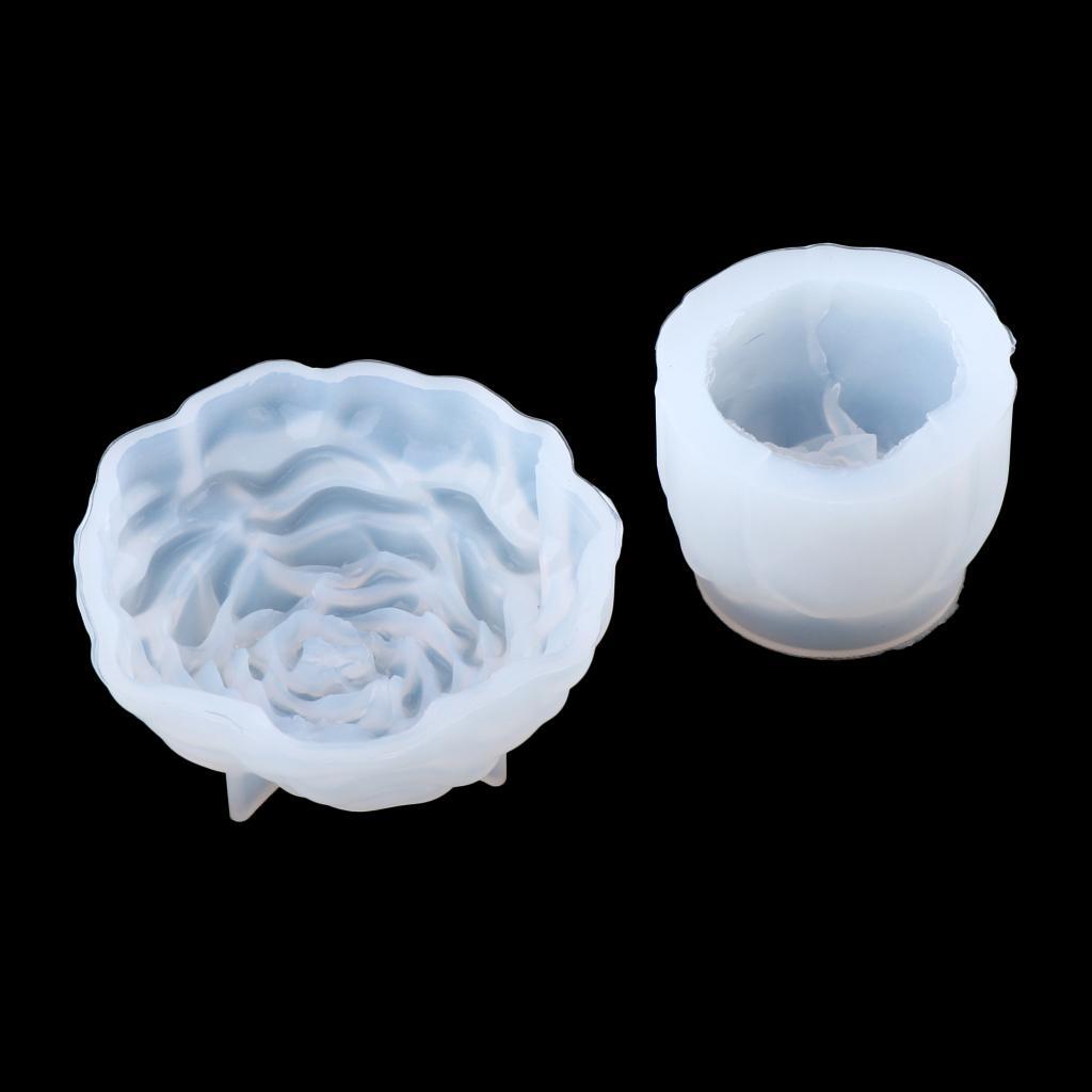 Flower Shape Resin Silicone Molds for Fondant, Baking, Cake