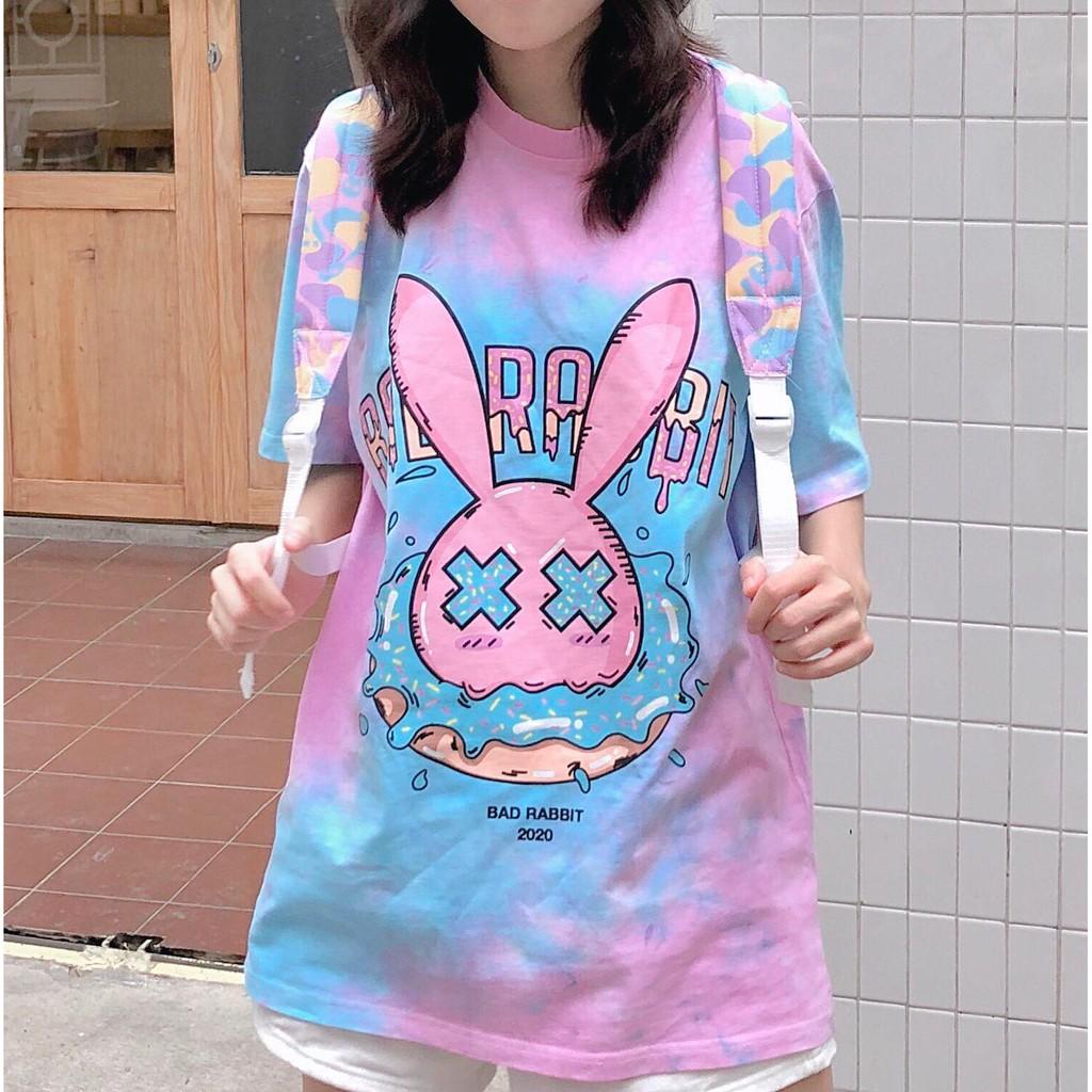 Áo Thun Unisex Bad Rabbit DONUT TIEDYE 100% Cotton - Local Brand Chính Hãng