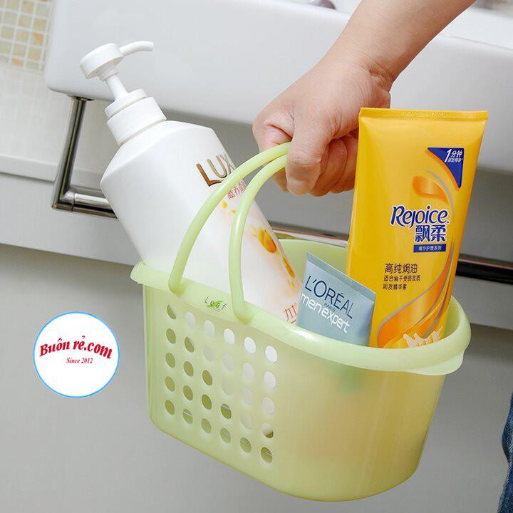 Giỏ đựng đồ đa năng có quai cầm 3 size Nhựa Việt Nhật -Br01360