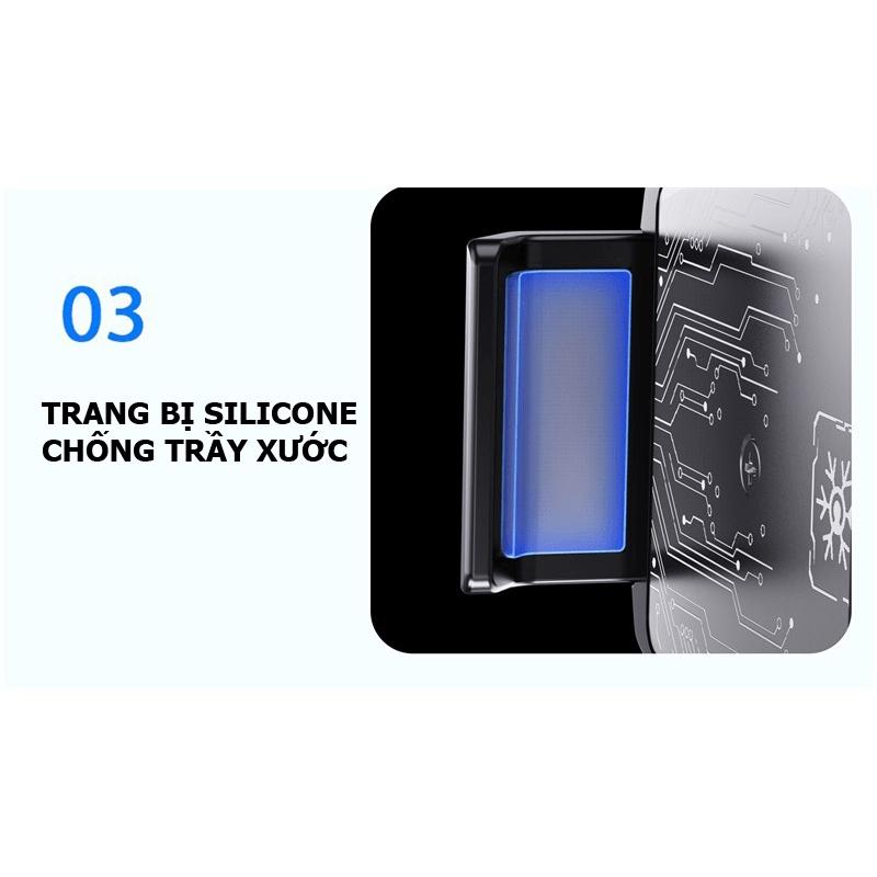 Đế tản nhiệt điện thoại K3 làm lạnh bán dẫn có đèn LED siêu đẹp tốc độ quạt 7000 vòng/ phút