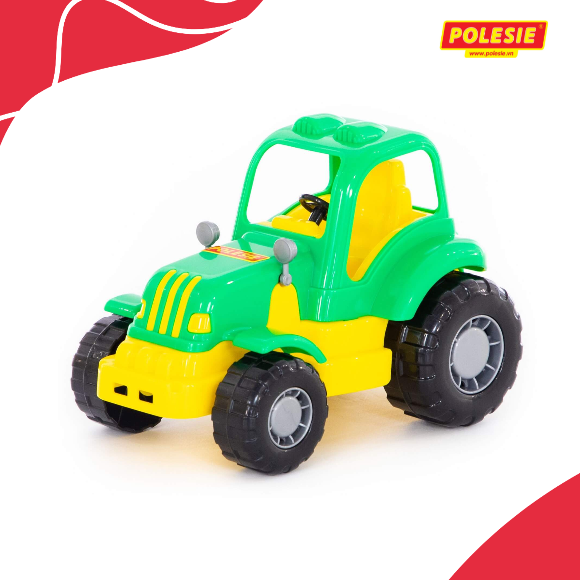 Xe đầu kéo đồ chơi Hardy – Polesie Toys