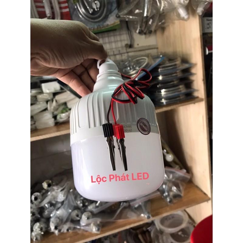 Bóng trụ LED kẹp bình 12V - siêu sáng, tiết kiệm điện, kín nước
