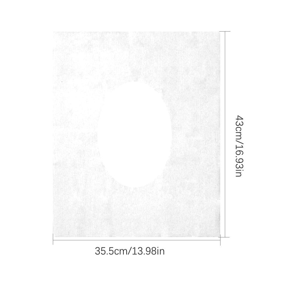 Bọc Ghế Nhà Vệ Sinh Dùng Một Lần Du Lịch Xách Tay 10 Cái / Gói 13,98 * 16,93 Inch