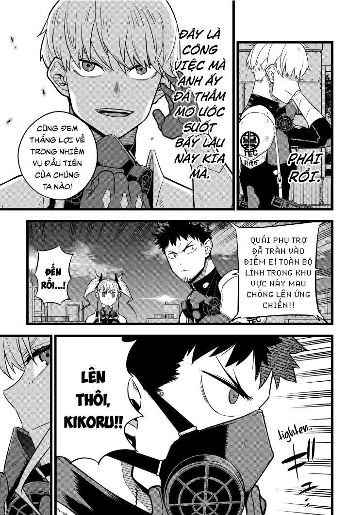 hôm nay - tôi hóa kaiju chapter 12 15