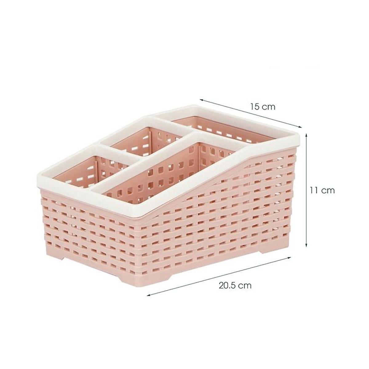 Kệ mỹ phẩm 4 ngăn kiểu giả đan mây độc đáo Việt Nhật 5688