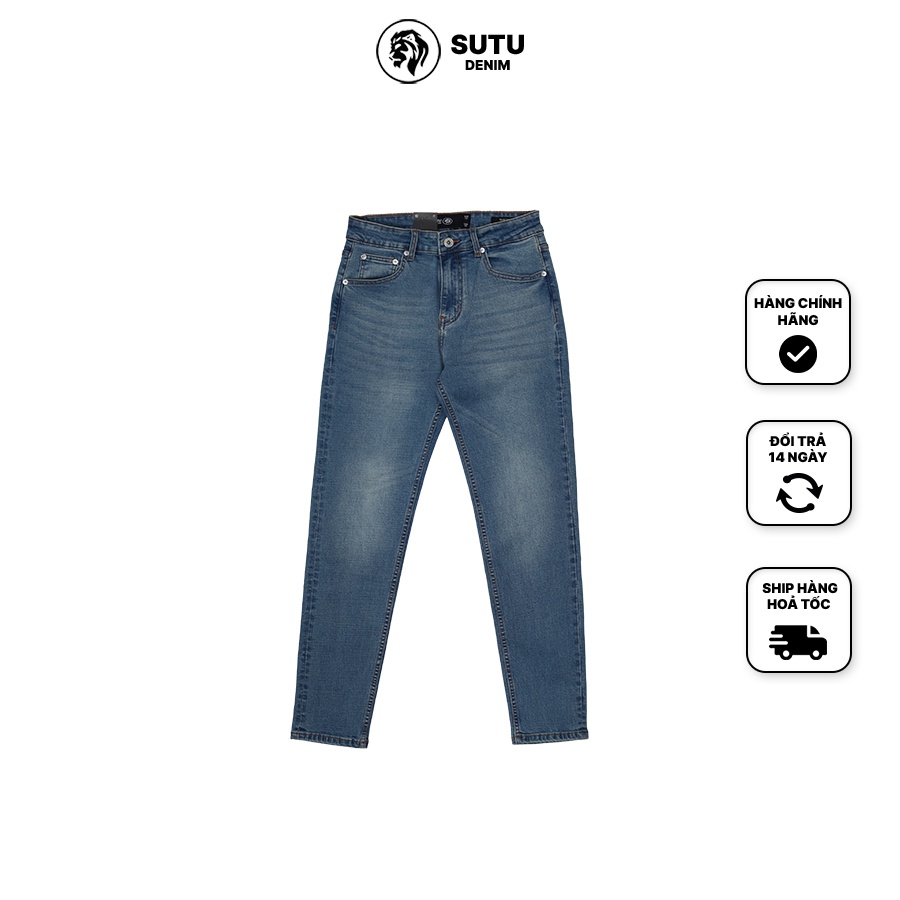 Quần Dài Jeans SUTU Phong Cách Thanh Lịch Trẻ Trung Tôn Dáng Xu Hướng Mới Nhất Q05XH8