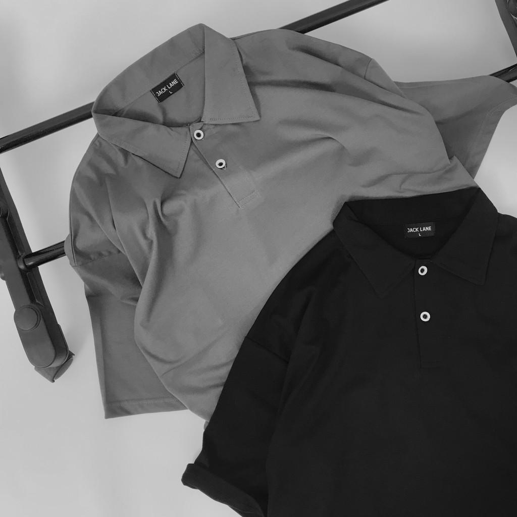 Áo Polo Oversize Dazi,JACKLANE , Áo polo cộc tay Unisex Jack Lane