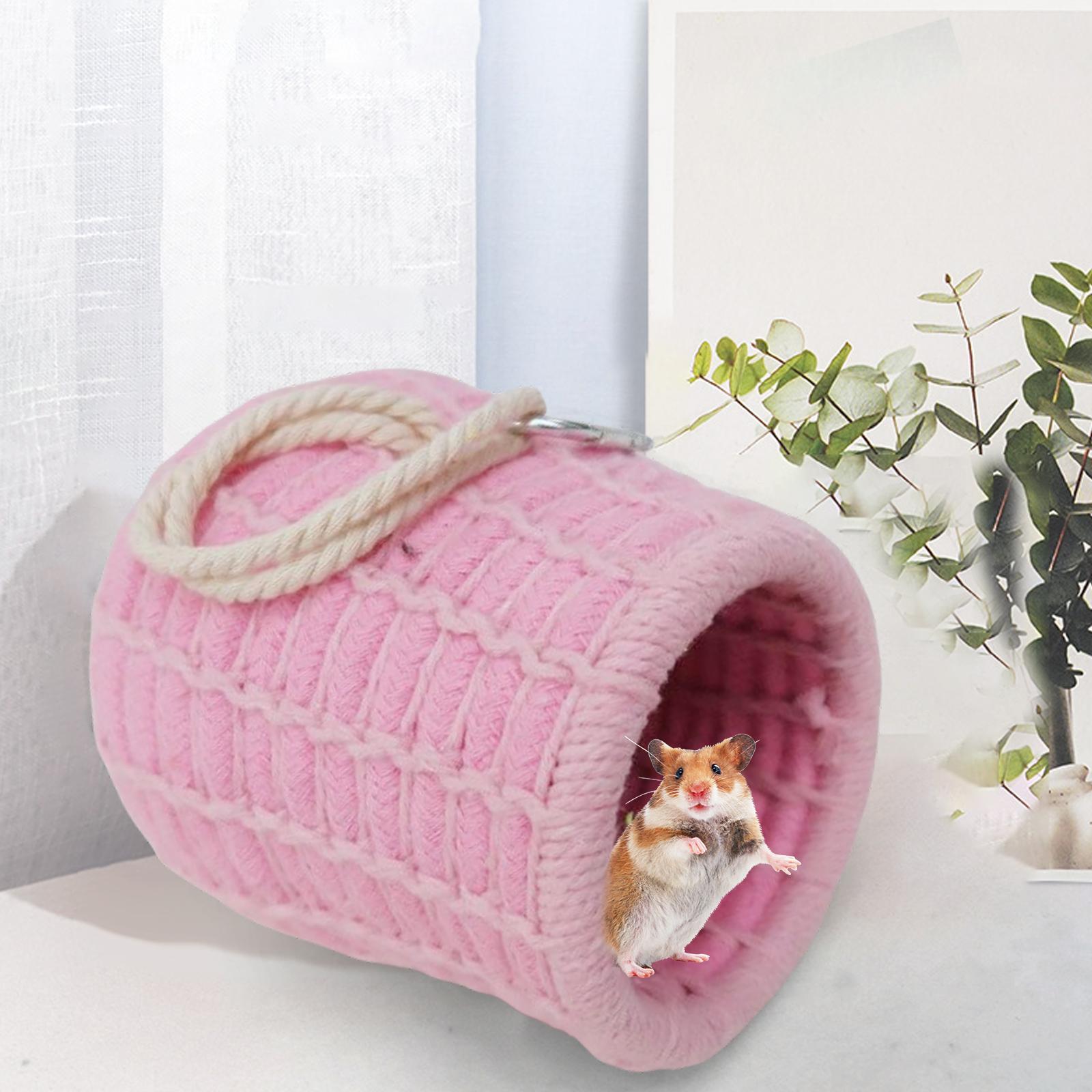 Winter Warm Bird Nest Cage Toy Hanging Budgie Parrot Cage
