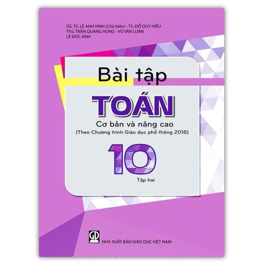 Sách - Bài tập toán 10 - tập 2 cơ bản và nâng cao