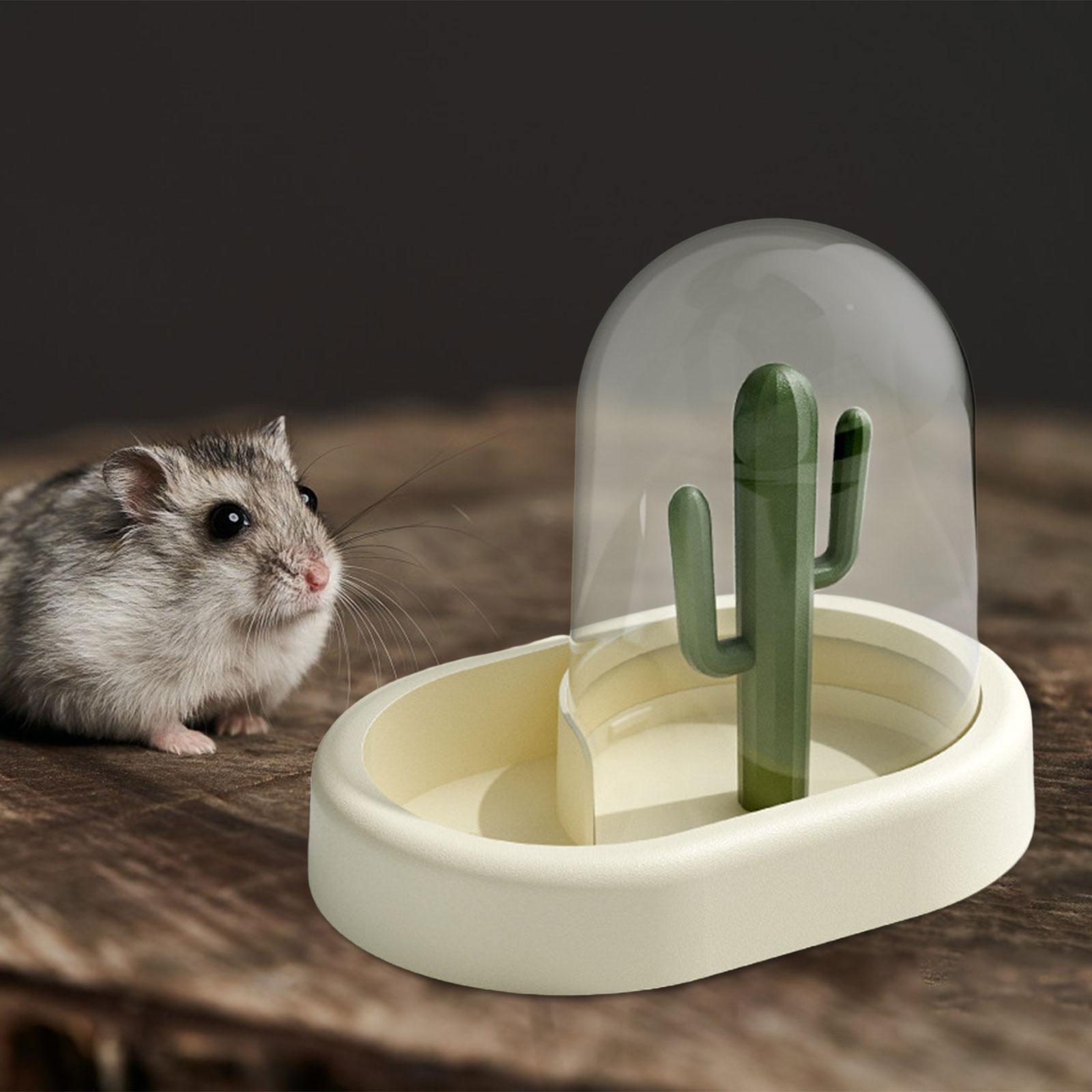 Birds Food Dispenser Pet Feeder Cage Supplies Food Container Automatic Hamster Feeder for Small Mice Chinchillas Squirrel Cockatiel Budgie