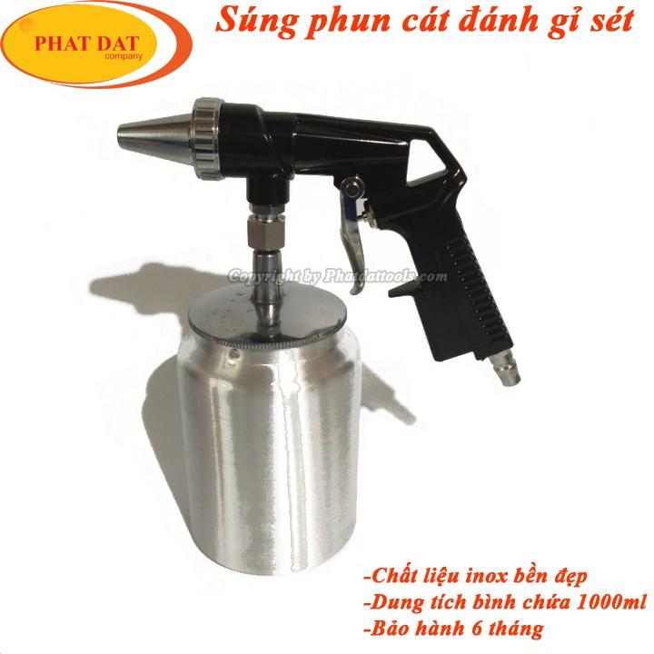 Vòi Phun Cát Dùng Khí Nén Đánh Gỉ Sét