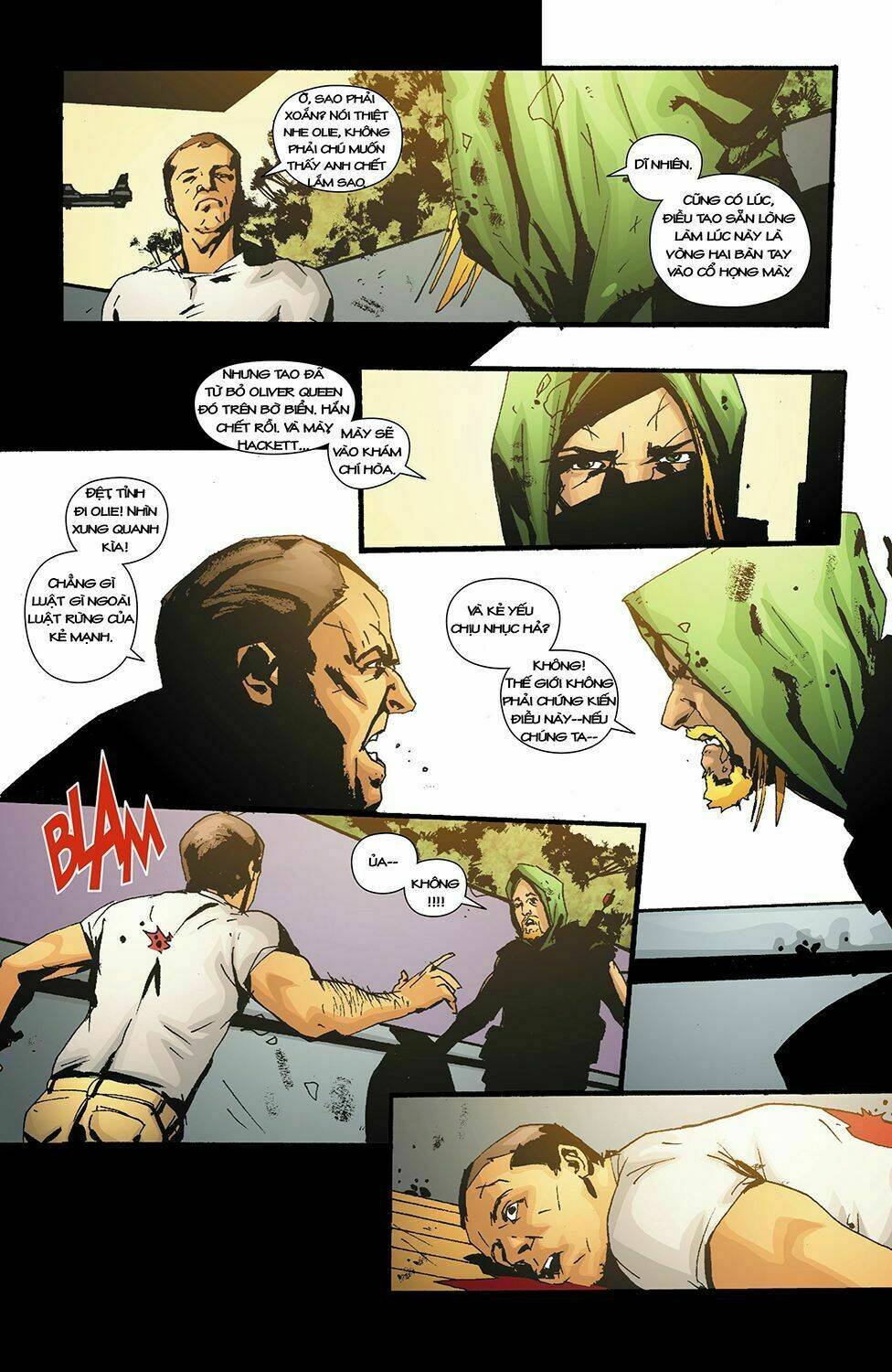 green arrow: year one chapter 6 12