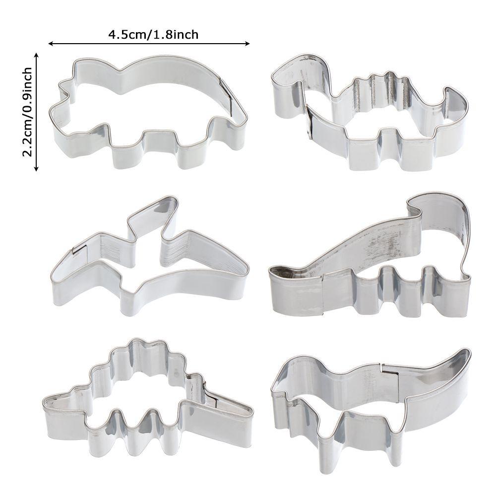 ☆YOLA☆ Cake Decor Tool Dinosaur Mold Dessert Cartoon Cookie Biscuit Embossing Mould Sugarcraft Soap Baking Fondant Mould