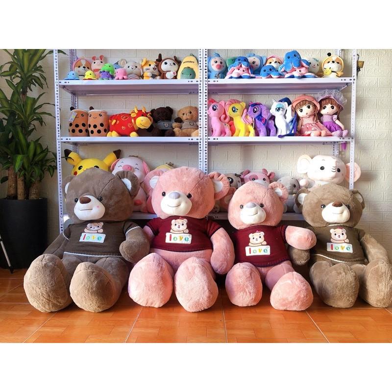 Teddy áo len love Cao cấp
