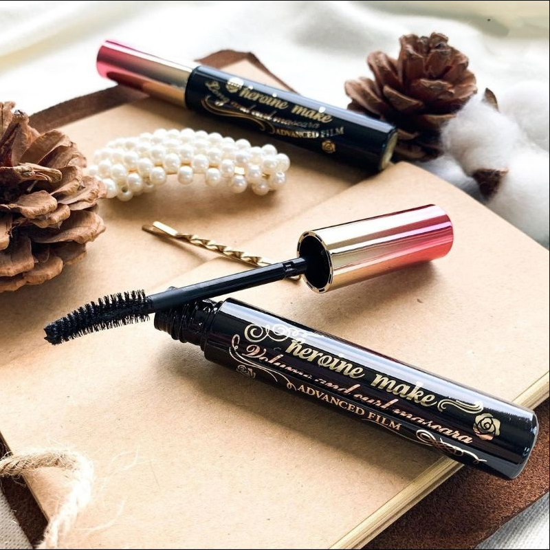 Set Mascara Chuốt Dài Mi Và Mascara Tẩy Trang Mi Kissme Heroine Make (2 cây)